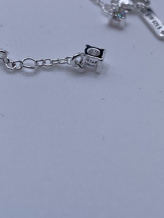 Collar y Pulsera Pandora bridgerton azul lazo