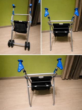 Andador adulto bolsa