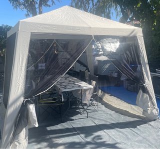 Carpa 3x3 con mosquiteras