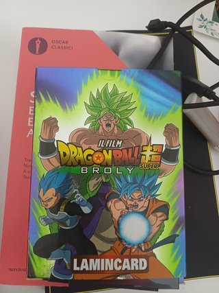 Dragon Ball Super Broly Laminacard