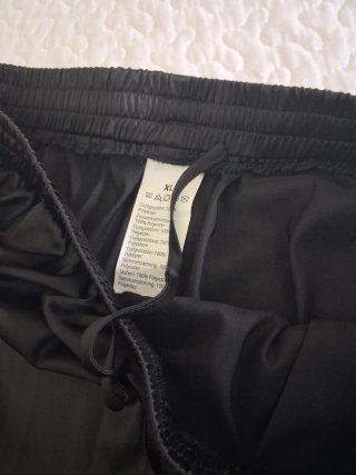 Pantalones cargo negros talla única.Lycra