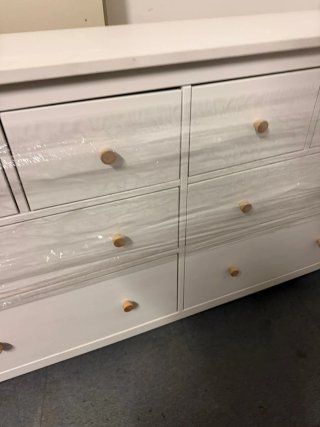 CAJONERA BLANCA DE MADERA