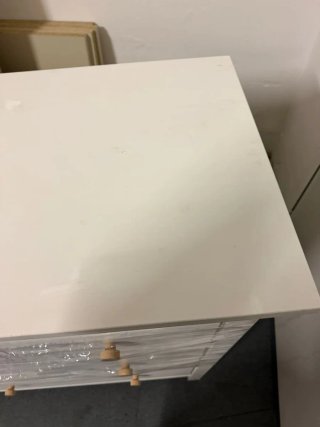 CAJONERA BLANCA DE MADERA