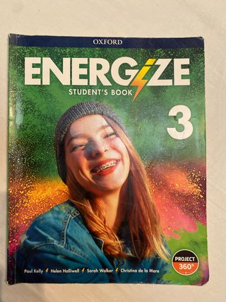 Libro de Inglés Energize 3 Students Book