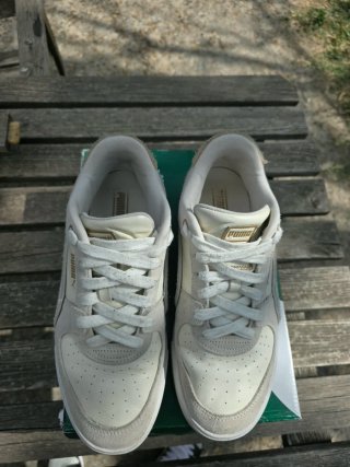 Zapatillas Puma Beige/Blanco Talla 42
