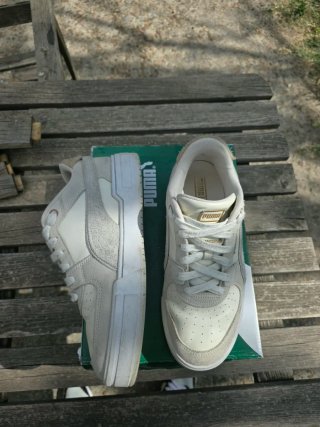 Zapatillas Puma Beige/Blanco Talla 42