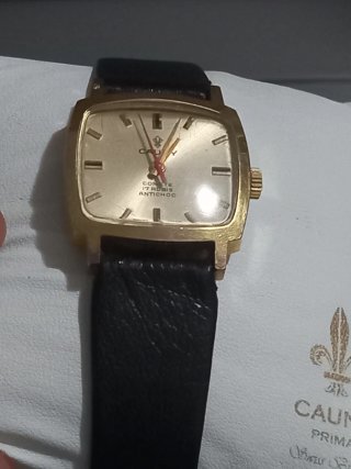 Reloj Cauny Prima Vintage Suizo funciona perfecto