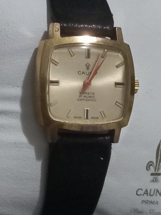 Reloj Cauny Prima Vintage Suizo funciona perfecto