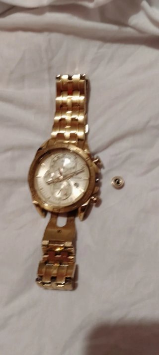 Reloj Festina Hombre Dorado Cronógrafo