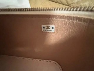Borsa Chanel Vanity Case Trapuntata Bianca