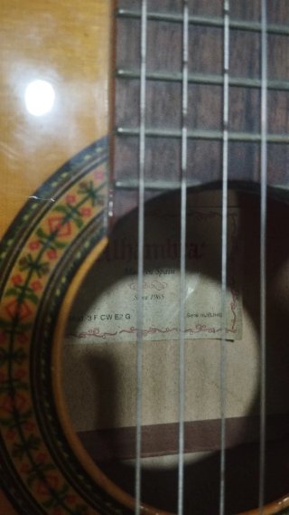 Guitarra  Alhambra F3 Fishman Presys