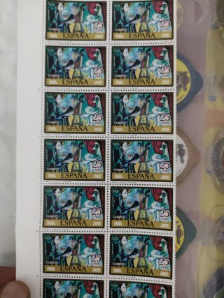 Lote Sellos España Pablo Ruiz Picasso