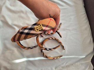 Diademas Gucci Beige y Marrón