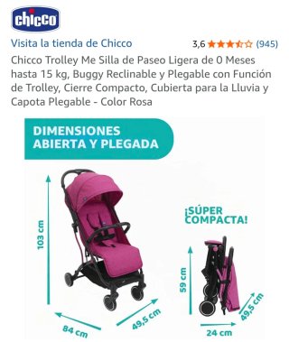 Silla de paseo ligera + bañera hinchable
