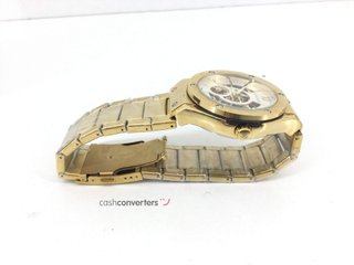 reloj pulsera caballero exactime dorado automatic 708