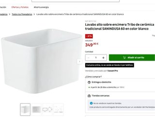 Lavabi / Lavandino in Porcellana Bianca