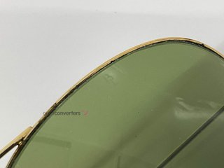 otras gafas rayban aviator (cristales bauch & lomb)