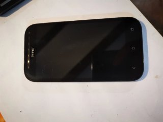 Teléfono HTC Negro