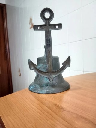 Campana Naval Antigua Bronce 1841, 185 años...