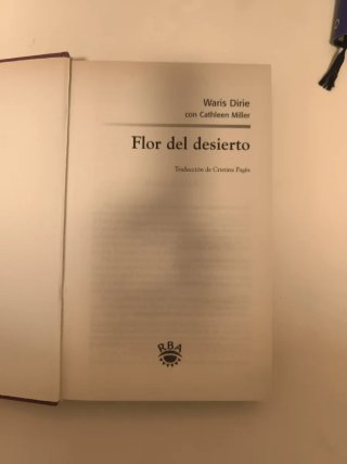 Flor del desierto. Waris Dirie.