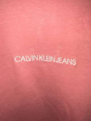 Camiseta Calvin Klein Jeans Rosa Talla S
