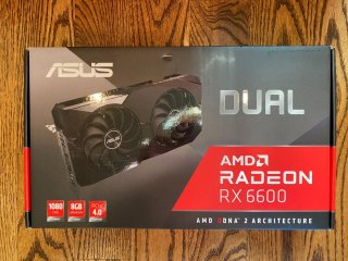 Tarjeta Gráfica ASUS DUAL RX 6600 8GB GDDR6