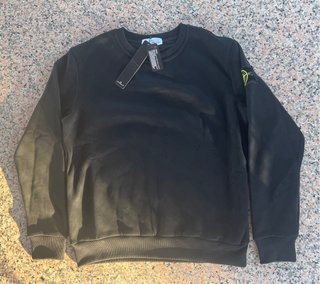 Sudadera Stone Island Negra Talla M