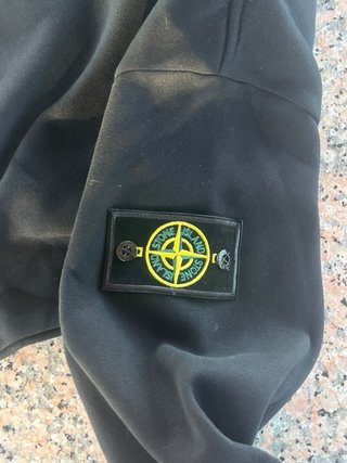 Sudadera Stone Island Negra Talla M