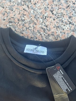 Sudadera Stone Island Negra Talla M