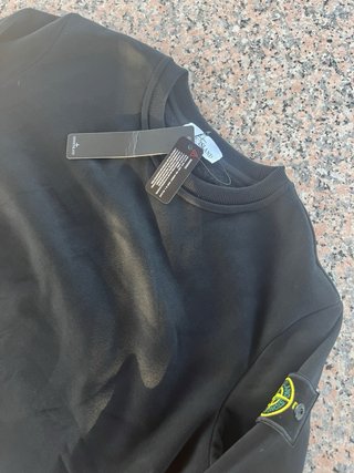 Sudadera Stone Island Negra Talla M