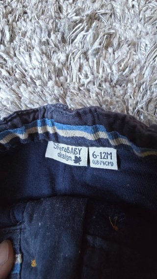 Lote 3 pantalones 68-74 cm (Denim, Tex, Sfera)