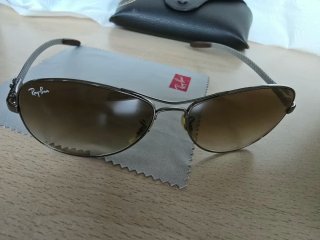 Gafas de sol Ray-Ban RB8301 Marrón/Plata