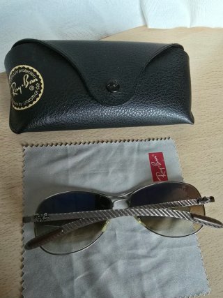 Gafas de sol Ray-Ban RB8301 Marrón/Plata