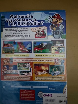 Paper Mario Color Splash Wii U