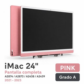 Pantalla completa iMac 24 Pink IM24PIPA
