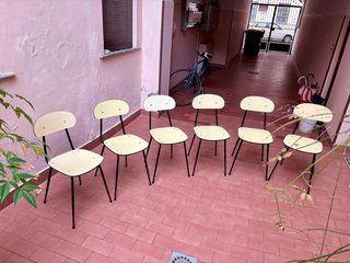 Set Sedie e Tavolo Formica Varie Colori