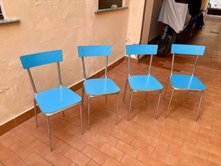 Set Sedie e Tavolo Formica Varie Colori
