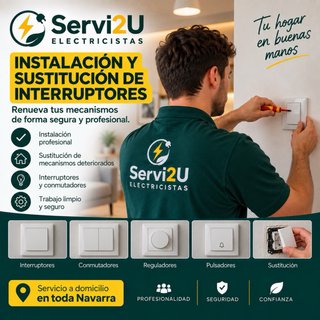 Electricista y Manitas a Domicilio | Servi2U