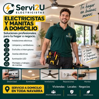 Electricista y Manitas a Domicilio | Servi2U