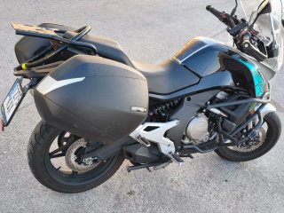 CF Moto 650 MT Adventure Negra/Gris