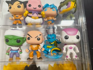 Vitrina expositora + 12 figuras Funko