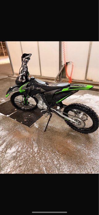 Moto Cross big MMX 250 4T Negra y Verde
