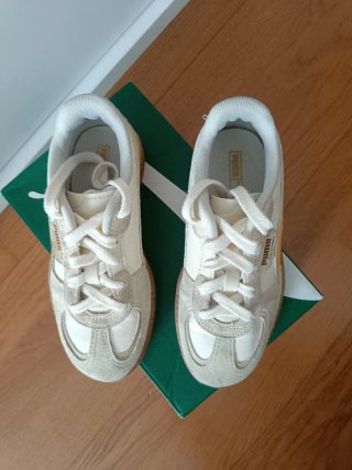 Puma Palermo PS Zapatillas Beige/Amarillo