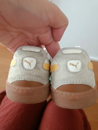 Puma Palermo PS Zapatillas Beige/Amarillo
