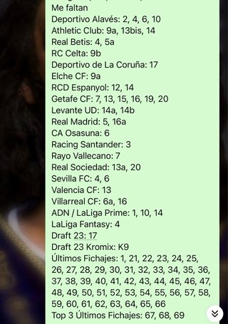 Colección Cromos Liga 2026-27 Panini