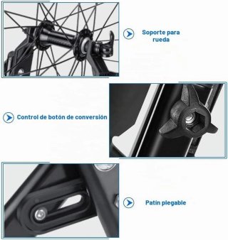 Centrador de ruedas bicicleta
