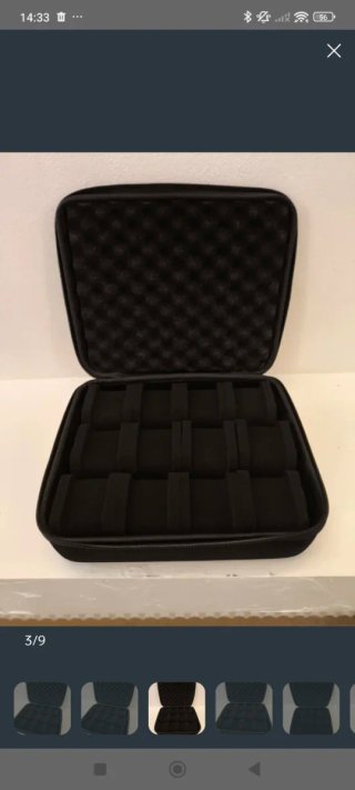 Valigetta porta orologi 12 bit