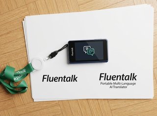 Traductor IA Fluentalk Portátil Nuevo