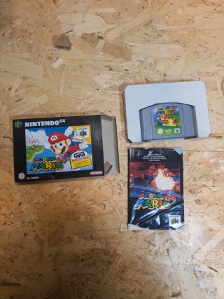 Super Mario 64 | Nintendo 64 IMBALLO ORIGINALE N64