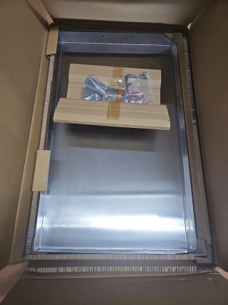 Plancha Parrilla Acero Inoxidable VEVOR 910x525mm